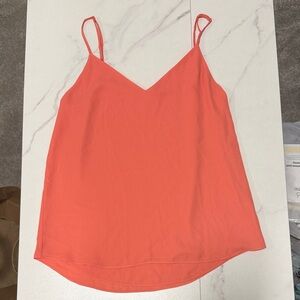 Bavarian Coral Spaghetti Strap Women's Top